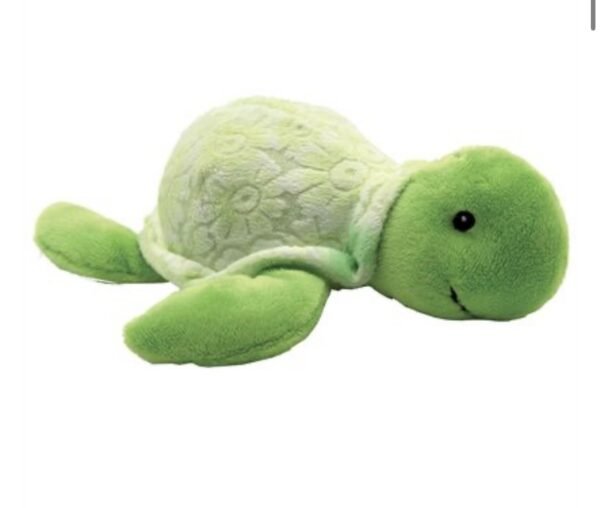 Peluche sonore Tortue verte
