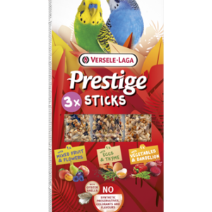 STICKS PETITES PERRUCHES TRIPLE VARIETY PACK - 3 GOÛTS