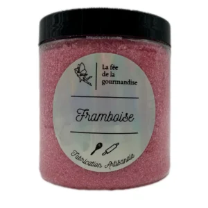 Sucre aromatisé - Framboise - La fée de la gourmandise - Pot 250g