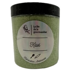 Sucre aromatisé - Kiwi - La fée de la gourmandise - Pot 250g