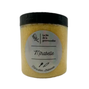 Sucre aromatisé - Mirabelle - La fée de la gourmandise - Pot 250g