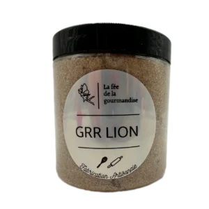 Sucre aromatisé - Sucre Lion - La fée de la gourmandise - Pot 250g