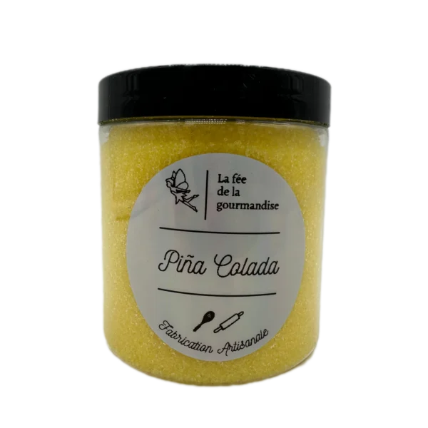 Sucre aromatisé - Piña colada - La fée de la gourmandise - Pot 250g
