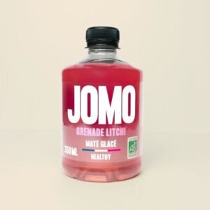 Thé vert glacé - Grenade Litchi JOMO - THÉ GLACÉ BIO